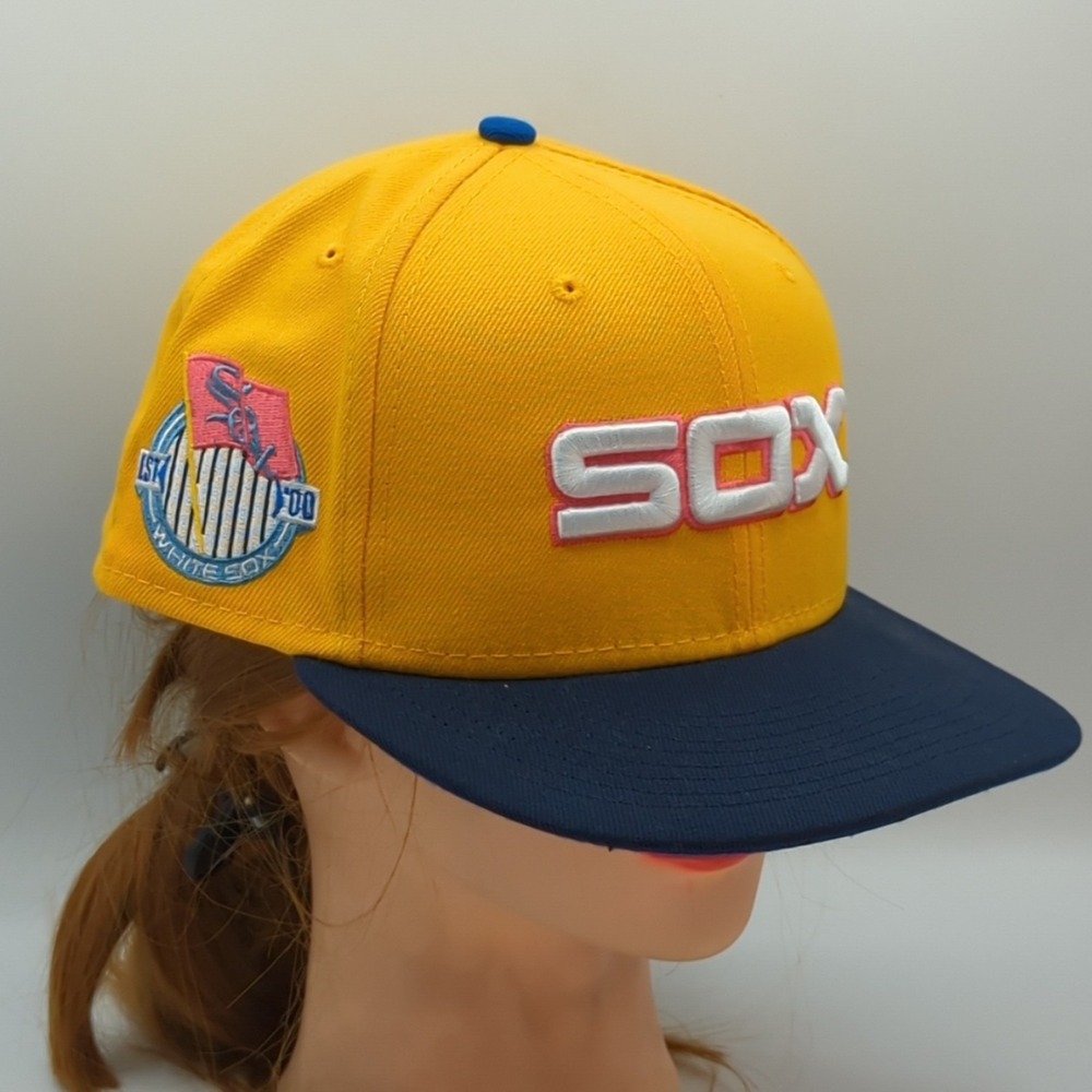 Chicago White Sox American League Inaugural New Era 59Fifty Fitted Hat 7 1/2
